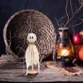 thumbnail image 6 of Stijggn 3PC Wooden Halloween decor Halloween Decor Wooden Ghosts Decor, Wooden Ghost Theme Table Centerpieces for Party Home Shelf Display, 6 of 9