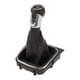 thumbnail image 1 of Perillas de cambio manual de 5 velocidades Unique Bargains con cubierta para VW Golf 5 MK5 GTI GTD R32 2004-2009, palanca de cambio de plástico con cuero sintético, negra y roja, 1 of 6