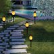 thumbnail image 5 of Paquete de 3 luces de estaca solares para decoración de jardín, luces impermeables de piña para exteriores, decoración de pasarela de césped y patio, 5 of 5