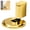 Gold, variant on Topboutique 1 Pack Windproof Door Stopper with Adhesive & Screws, Adjustable Heavy Duty Mechanical Door Catch Holder, No Drilling Door Stop to Keep Door Open for Home Office (Gold)