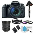 thumbnail image 5 of Canon EOS 77D DSLR Camera with 18-135mm Lens Bundle w/ 3 Piece Filter Kit + Bonus 10-22mm Lens (Intl Model), 5 of 5