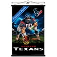 thumbnail image 3 of NFL Houston Texans - 3 Point Stance 19 Wall Poster with Wooden Magnetic Frame, 22.375" x 34", 3 of 3