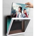 thumbnail image 1 of Carcasa para tableta, caja para teléfono móvil, pantalla táctil, soporte impermeable para baño, almohadilla protectora para colgar en la pared, se puede girar, 1 of 5