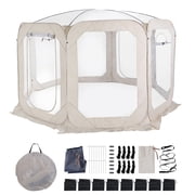 SHegdu Bubble Tent for 6-8 Person Portable Transparent Igloo Tent Dome 12x7ft with Rain Cover & Storage Bag Bubble House for Camping Parties And Stargazing