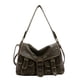 thumbnail image 1 of Bolso Hobo Hombro para Mujer Correa Ajustable PU Cuero Clutch Tote, 1 of 9