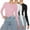 Pink, variant on 3 Pack Long Sleeve Shirts for Women Basic Tops Crew Neck Fitted Tight Workout Tees Shirts Soft Stretchy Tops Casual