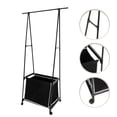 thumbnail image 3 of Garment Rack Drying Coat Rack Handbags Clothes Rack Clothes Stand for Home, 3 of 8