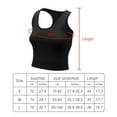 thumbnail image 5 of SlimPro 4 Pieces Basic Crop Tank Tops Sleeveless Racerback Crop Sport Top for Women, 5 of 5