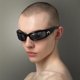 thumbnail image 4 of Nueva Llegada Luna Rectangular Tendencia Gafas De Sol Mujer Hombre Ciclismo Deportes Al Aire Libre Vintage Hip Hop Punk UV400, 4 of 4