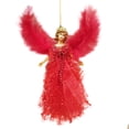 thumbnail image 2 of Wovilon Christmas Gifts for Women Christmas Feather Angel Doll Hanging Xmas Tree Pendants Ornaments Home Decor, 2 of 3