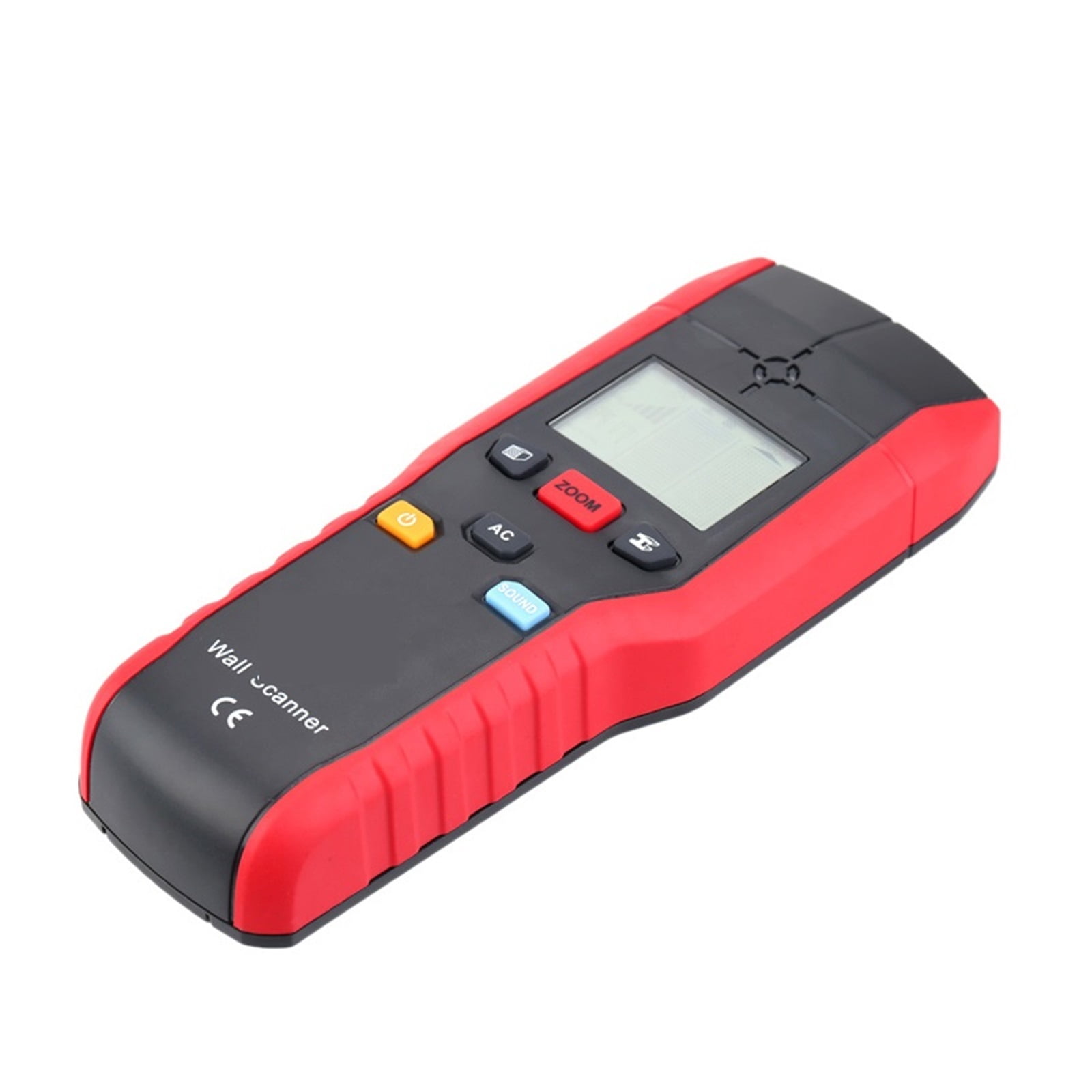 Wall Scanner Metal Detector Find Metal Wood Studs AC Voltage Live Wire Detect Electric Box Finder Buzze LED Flash ,Portable
