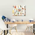 thumbnail image 5 of Picia Funny Farmers Pattern Decorative Picture – Unique Wall Art, Modern Canvas Print for Trendy Interiors (Horizontal), 5 of 6