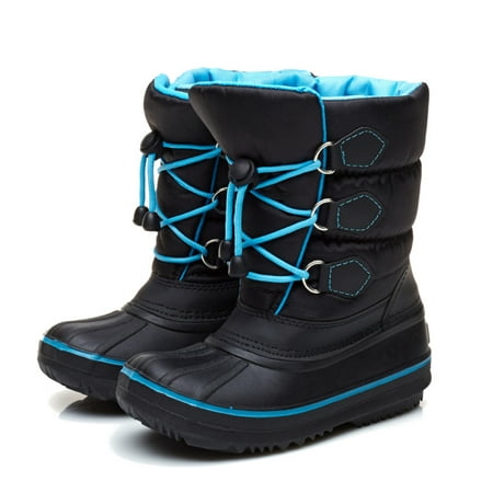 Meigar Winter Boys Girls Children Outdoor Warm Snow Boots Waterproof ...