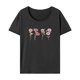 thumbnail image 1 of Camiseta para mujer Camiseta básica Activewear Camiseta simple con cuello redondo para la calle comercial L, 1 of 7