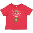 thumbnail image 3 of Inktastic Funny Christmas I'm the Sassy Elf with Shoes and Hat Boys or Girls Baby T-Shirt, 3 of 5