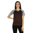 thumbnail image 1 of Inkmeso T-Shirt à Manches Courtes Uni pour Femmes Sportif Décontracté Basique, 1 of 7