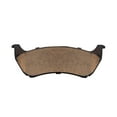 thumbnail image 5 of Detroit Axle - Pair (2) Rear Ceramic Brake Pads w/Hardware for 1998-2003 Mercedez-Benz ML320 - [2003-2005 ML350] - 1999 ML430 Brakes, 5 of 7
