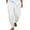 C124/White, variant on Vividxx Pants For Men Men's Solid Casual Pocket Front Pocket Fold Wide Leg Pants Elastic Waist Belt Loose Pants Solid Color Fashion