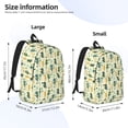 thumbnail image 4 of Rocae Seahorse for Durable Canvas Backpack Leisure Large Bag Travel Rucksack Multi-function Backpack, 4 of 8
