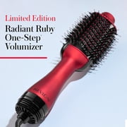 Revlon One-Step Volumizer Hair Dryer and Hot Air Brush, Limited Edition Red