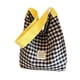 thumbnail image 5 of Bolso de lona jinwen para mujer moderno de hombro Negro, 5 of 8