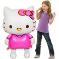 thumbnail image 2 of Globos de aluminio de Hello Kitty de 114 cm, globos tridimensionales grandes en 3D para niños, adultos, cumpleaños, bodas, decoración, suministros para fiestas, 2 of 5