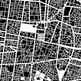 thumbnail image 3 of Tehran Paper Cut Map by O3 Design Studio White 12x12 inches Paper Art, 3 of 5