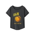thumbnail image 1 of Camiseta para mujer verano clásico moderno suave cuello redondo camiseta para senderismo trabajo playa SG, 1 of 7
