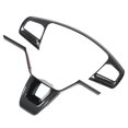 thumbnail image 1 of Steering Wheel Sticker, Steering Wheel Trim Easy Installation Protective Carbon Fiber Style ABS  For Car, 1 of 8