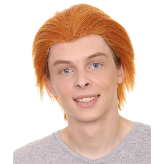 Creepy Doll Cult Wig | Orange Wig | Premium Breathable Capless Cap