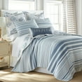thumbnail image 3 of Levtex Home - Truro - Euro Sham (26x26in.) - Tropical Coral in Shades of Blue, 3 of 3