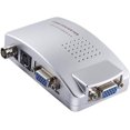 thumbnail image 1 of KSRplayer Adaptador Convertidor de VGA a BNC S-Video – Salida de Video Coaxial para CCTV / Monitor, 1 of 6