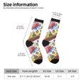 thumbnail image 2 of Balery America Landmarks1 Calcetas Largas con Estampado para Hombre y Mujer – Suaves y Transpirables, Talla Única (US 5-11), 2 of 6