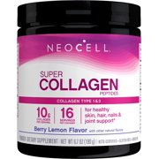 NeoCell Super Collagen Powder – 6,600mg Berry Lemon - 6.7 Oz