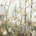 thumbnail image 2 of Pearce, Allison 12x12 Gold Ornate Wood Framed with Double Matting Museum Art Print Titled - Soft Birch Forest I, 2 of 4
