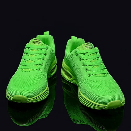 

ZXHACSJ Unisex Fashionable And Breathable Running Shoes Casual Mesh Shoes Green 39