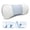 Blue, variant on Nalqet Lumbar Support Pillow for Bed – Lower Back Pain Relief & Support, Memory Foam Back Cushion for Side and Back Sleeping, Ideal for Driving, Resting, with Breathable Cover, Blue