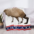 thumbnail image 4 of Manta suave y divertida de 152 x 127 cm con diseño de capibara, roedores, animales, para sofá, cama, silla, sala de estar y camping., 4 of 8