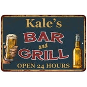 UPC 786359016397 product image for Kale's Green Bar and Grill Personalized Metal Sign 8x12 Decor 108120044155 | upcitemdb.com
