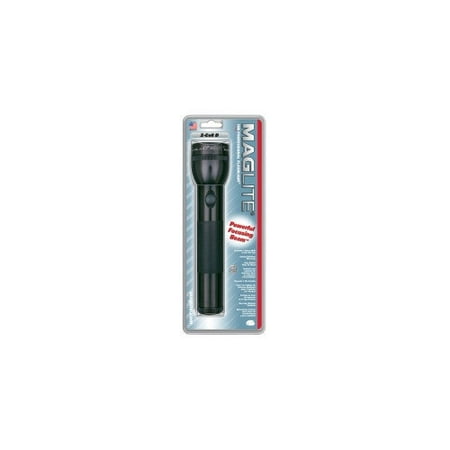 MAG-Lite 2-Cell D White Star Krypton Flashlight (Black)