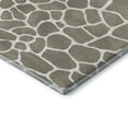 thumbnail image 4 of Addison Rugs Mayfield Washable Animal Skin Pattern Giraffe Taupe Rectangle Rug, 9' x 12', 4 of 6
