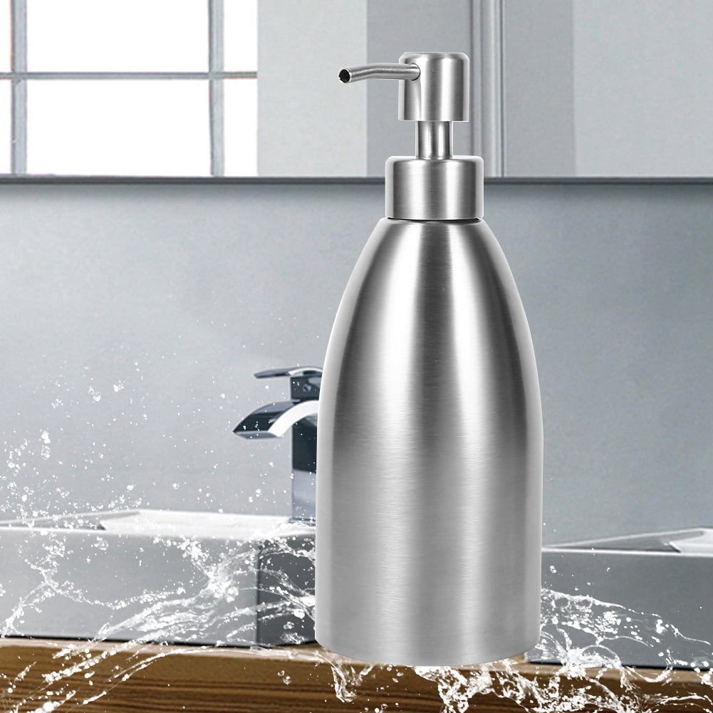 Mgaxyff Soap Dispenser,500ml Stainless Steel Soap Dispenser Kitchen