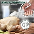 thumbnail image 2 of Seattleget Multifunctional Heavy-Duty Kitchen Shears, Sharp Stainless Poultry Scissors Heavy Duty Cut Bone, 2025 New 2 In 1 Ergonomic Kitchen Scissors For Chicken, Meat, Seafood Cutting, 2 of 7