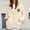 Beige-9, variant on Zip Up Jackets for Women Fleece Heart Print Oversized Long Sleeve Hooded Sweatshirts Winter Casual Hoodies
