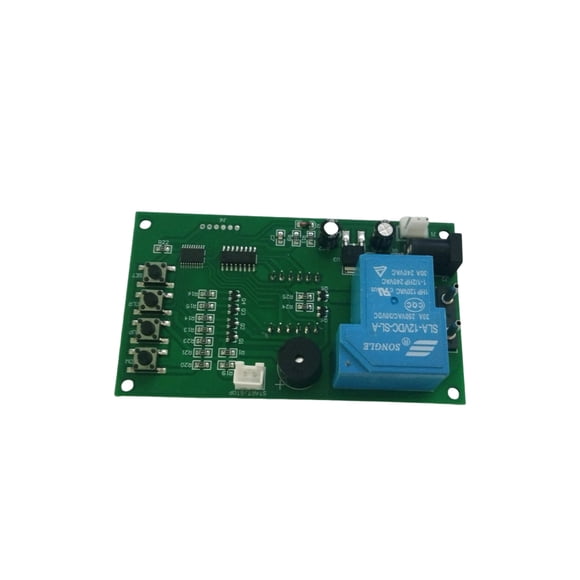 Seitruly Tablero con temporizador de minutos de Control de tiempo de cuatro dígitos, módulo de fuente de alimentación de juego de salón recreativo DIY Videojuegos y accesorios