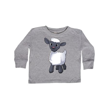 

Inktastic Cute little lamb Gift Toddler Boy or Toddler Girl Long Sleeve T-Shirt