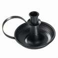 thumbnail image 4 of Elegant iron taper candle holder with handle for home and wedding decoration, 4 of 8