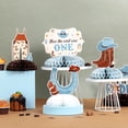 thumbnail image 4 of Western Cowboy Honeycomb Centerpiece, My first Rodeo 1st Birthday Table Decoration Centerpiece How the West Was One Centerpiece for Boy wild west 1st Birthday Party, 4 of 8