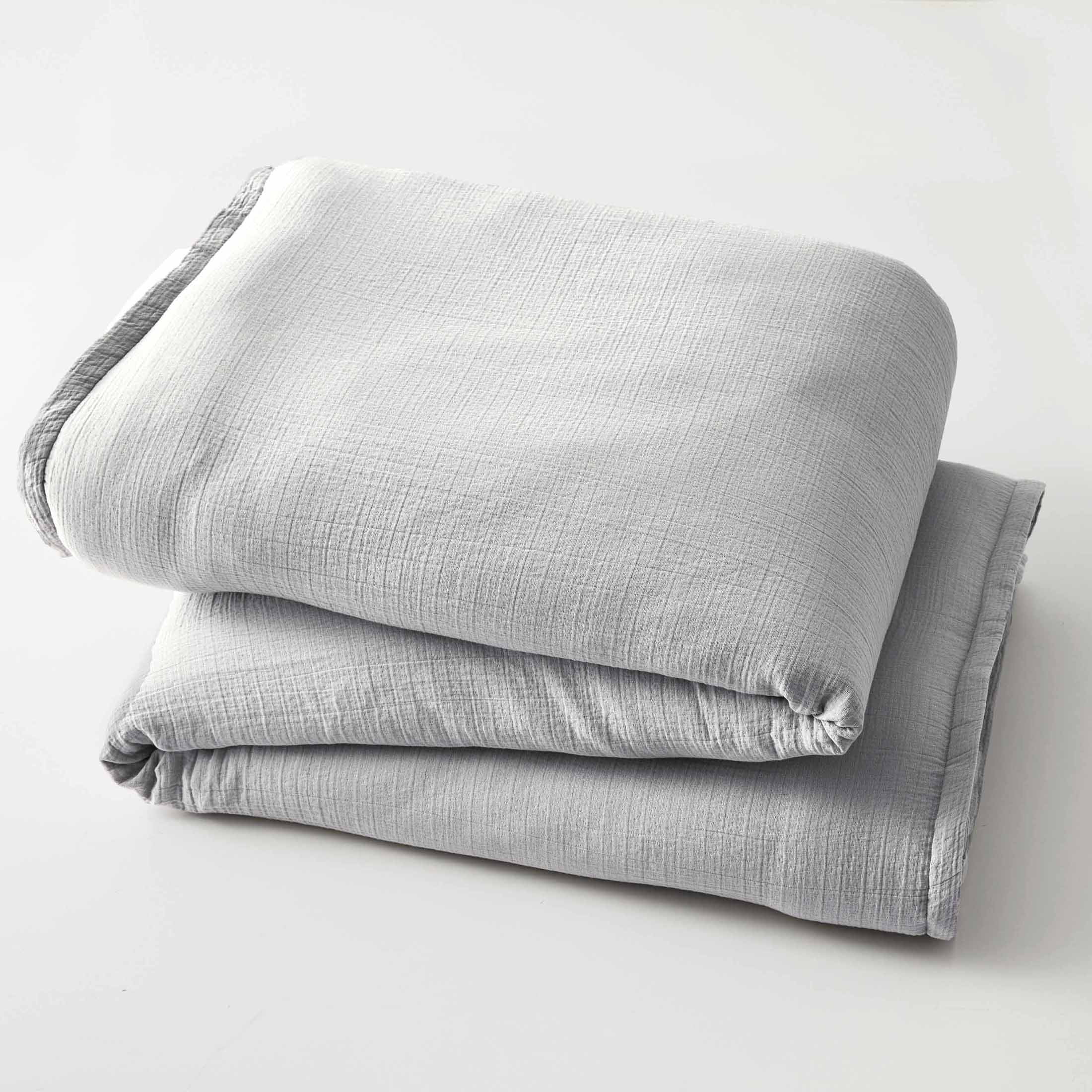Better Homes & Gardens 3-Piece Soft Silver Gauze Comforter Set, Adult King
