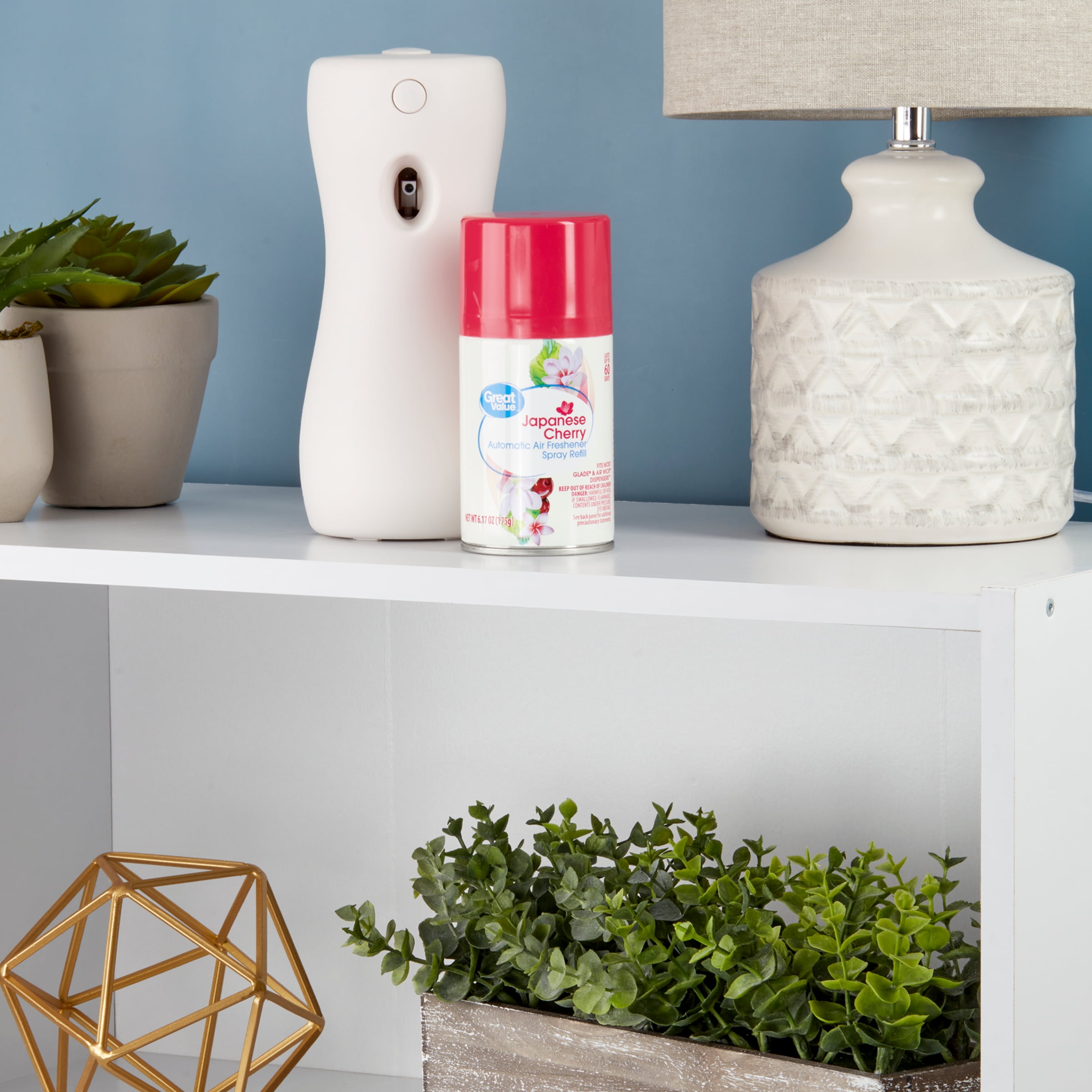 Buy Great Value Automatic Air Freshener Spray Refill, Japanese Cherry